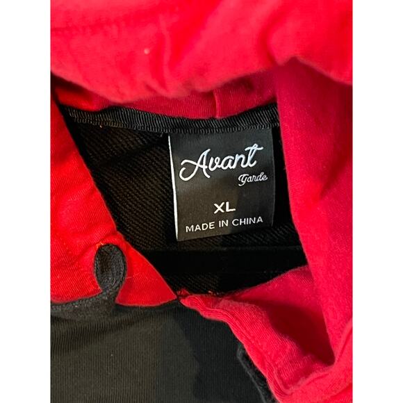 Avant Garde Black Red Sweat Suit Mens XL - Picture 3 of 6